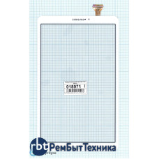 Сенсорное стекло (тачскрин) Samsung Galaxy Tab A 10.1 SM-T580/T585/T587 белое