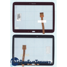 Сенсорное стекло (тачскрин) Samsung Galaxy Tab 3 10.1 P5200 P5210 красное