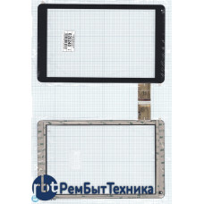 Сенсорное стекло (тачскрин) XC-PG1010-005FPC (257x159mm) черное