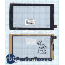 Сенсорное стекло (тачскрин) Micromax Canvas Tab P480 черное