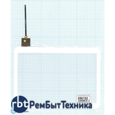 Сенсорное стекло (тачскрин) F-WGJ10154-V2 белое