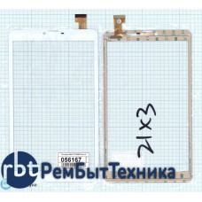 Сенсорное стекло (тачскрин) MGLCTP-80697 белое