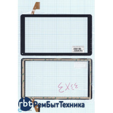 Сенсорное стекло (тачскрин) VTC5010A18-FPC-3.0 черное