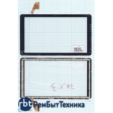 Сенсорное стекло (тачскрин) VTC5010A18-FPC-4.0 черное