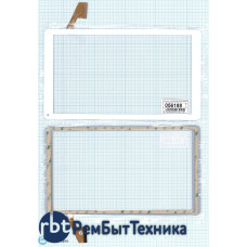 Сенсорное стекло (тачскрин) VTC5010A18-FPC-4.0 белое