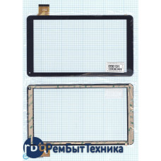 Сенсорное стекло (тачскрин) WJ819C-FPC-V1.0 черное