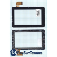 Сенсорное стекло (тачскрин) YDT1164 черное