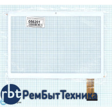 Сенсорное стекло (тачскрин) Digma Plane 9505 3G YLD-CEGA400-FPC-A0 белое