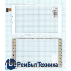 Сенсорное стекло (тачскрин) Digma Plane 8501 3G ZJ-80038A белое
