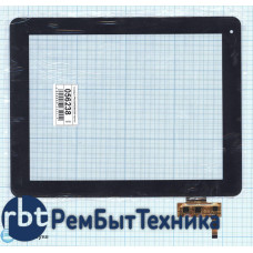 Сенсорное стекло (тачскрин) FPCA09700900-000 черное