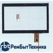 Сенсорное стекло (тачскрин) NJG101016BE0B-V0 черное
