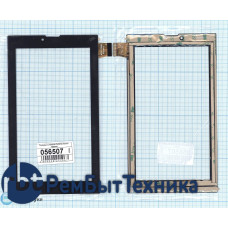 Сенсорное стекло (тачскрин) LH3021K ZYD070-165V01 черное