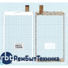 Сенсорное стекло (тачскрин) MGLCTP-801126-80697FPC белое