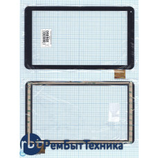 Сенсорное стекло (тачскрин) XC-PG1010-033-A1-FPC черное