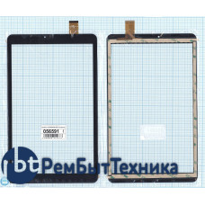 Сенсорное стекло (тачскрин) YLD-CEGA636-FPC-A0 черное