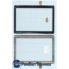 Сенсорное стекло (тачскрин) ZJ-10036A черное