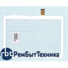 Сенсорное стекло (тачскрин) ZJ-10036A белое