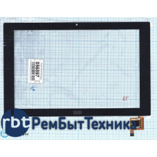 Сенсорное стекло (тачскрин) 702-10115-04 черное