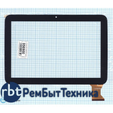 Сенсорное стекло (тачскрин) AD-C-103529-FPC черное