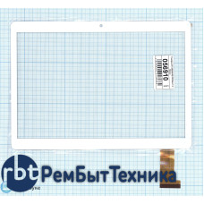 Сенсорное стекло (тачскрин) CH-1069A4-PG-FPC264-V1.0 белое
