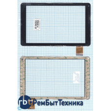 Сенсорное стекло (тачскрин) ZYD101-57V01 черное