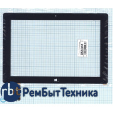 Сенсорное стекло (тачскрин) HK10DR2590 черное