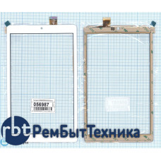 Сенсорное стекло (тачскрин) HK80DR2619-V03 белое