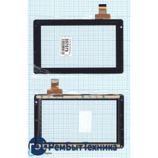Сенсорное стекло (тачскрин) MGLCTP-70636 черное