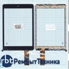 Сенсорное стекло (тачскрин) NJG078009AEG0B черное
