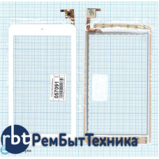 Сенсорное стекло (тачскрин) PB70JG1348 белое