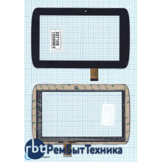 Сенсорное стекло (тачскрин) RP-254A-7.0-FPC-01 черное