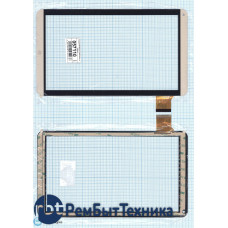 Сенсорное стекло (тачскрин) RP-449A-10.1-FPC-M1091-A1 черное