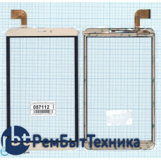 Сенсорное стекло (тачскрин) RP-451A-8.0-FPC-A2 золотое
