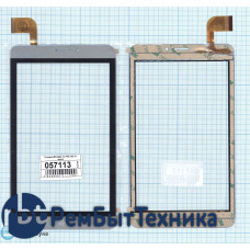 Сенсорное стекло (тачскрин) RP-468A-7.0 FPC-755-A1 серое