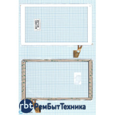 Сенсорное стекло (тачскрин) VTCP010A18-FPC-4.0 белое