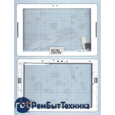 Сенсорное стекло (тачскрин) Acer Iconia One B3-A32 белое с рамкой