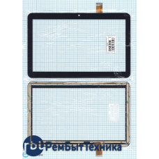 Сенсорное стекло (тачскрин) RP-400A-10.1-FPC-A3 черное