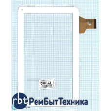 Сенсорное стекло (тачскрин) GT1010PD035 белое