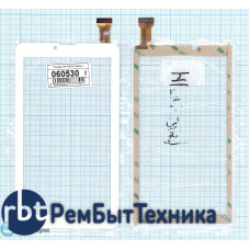Сенсорное стекло (тачскрин) FX-136-V1.0 белое