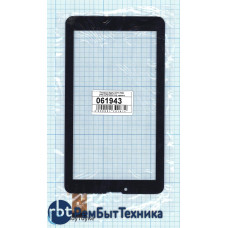 Сенсорное стекло (тачскрин) Digma CITI 7529 FPC-DP070002-F4 черное Сенсорное стекло (тачскрин) Digma CITI 7529 FPC-DP070002-F4 черное