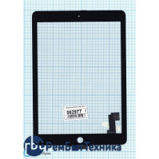 Сенсорное стекло (тачскрин) для iPad Air 2 Orig черное