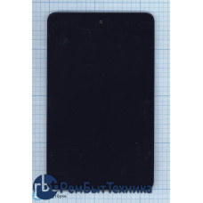 Модуль (Матрица, экран, дисплей + тачскрин) Dell Venue 7 T01C 3730 3740 черный с рамкой