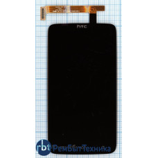 Модуль (Матрица, экран, дисплей + тачскрин) HTC One X S720e G23 черный
