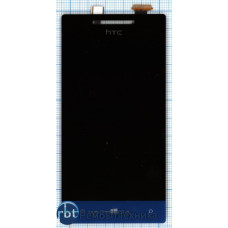 Модуль (Матрица, экран, дисплей + тачскрин) HTC Windows Phone 8S A620e черный + синий