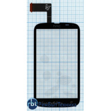 Сенсорное стекло (тачскрин) HTC Desire V T328W черный