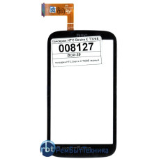 Сенсорное стекло (тачскрин) HTC Desire X T328E черный