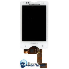 Модуль (Матрица, экран, дисплей + тачскрин) Sony Ericsson SK17i Xperia mini pro белый