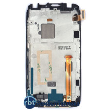 Модуль (Матрица, экран, дисплей + тачскрин) HTC One X S720e G23 (с рамкой) черный