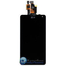 Модуль (Матрица, экран, дисплей + тачскрин) LG OPTIMUS G E971 E973 F180 черный