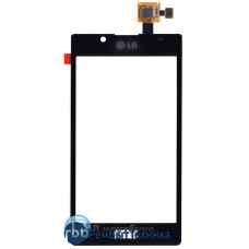 Сенсорное стекло (тачскрин) LG Optimus L7 P705 черный
